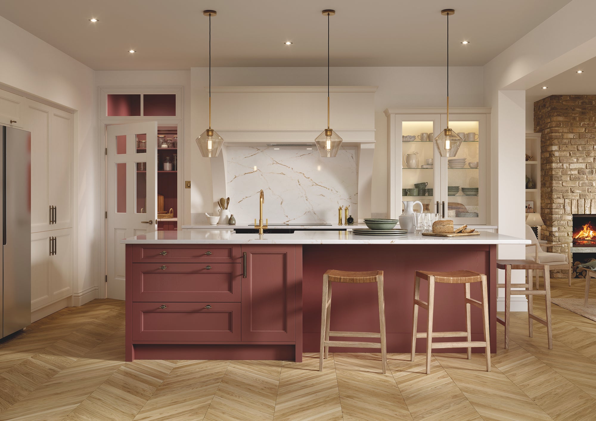 Kitchen range