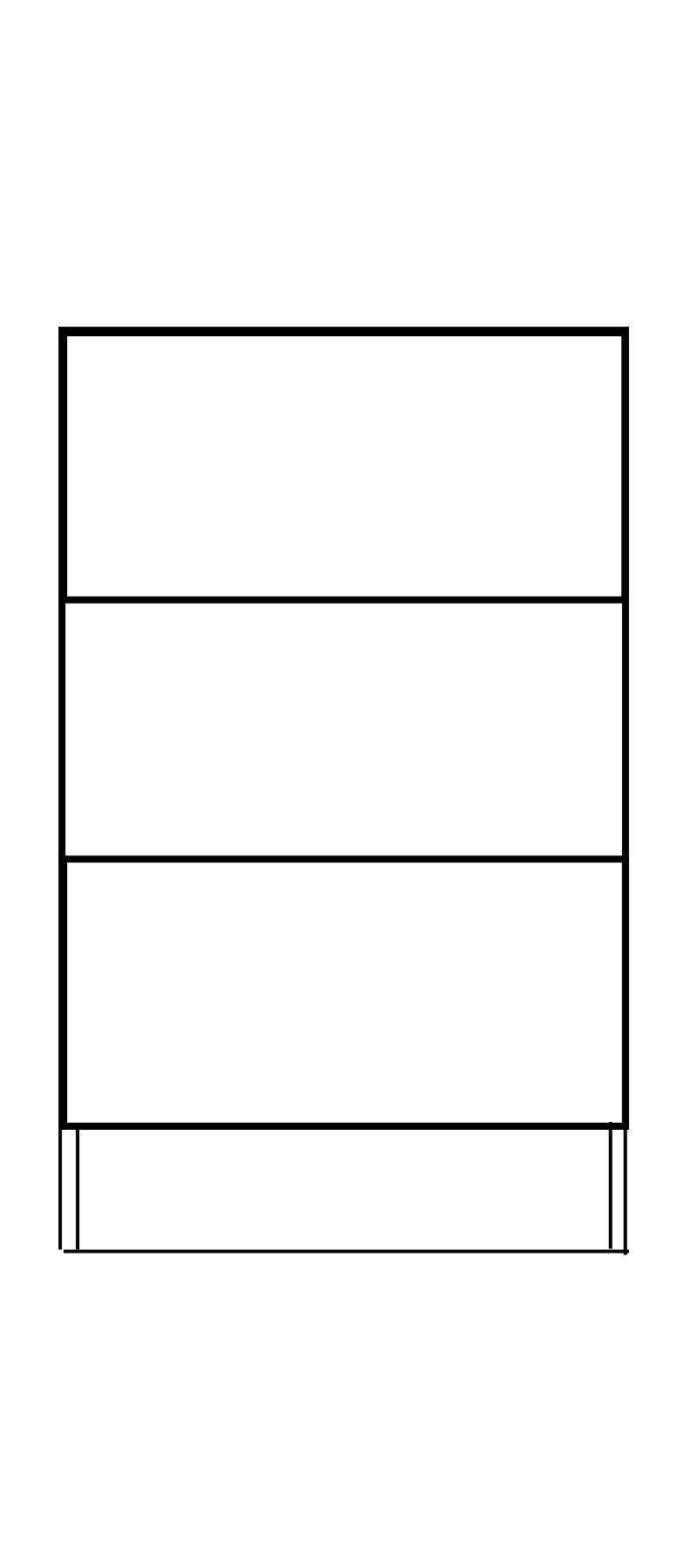 3 x Drawerpack