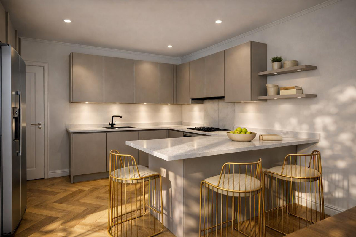 Handleless Kitchen - Medium